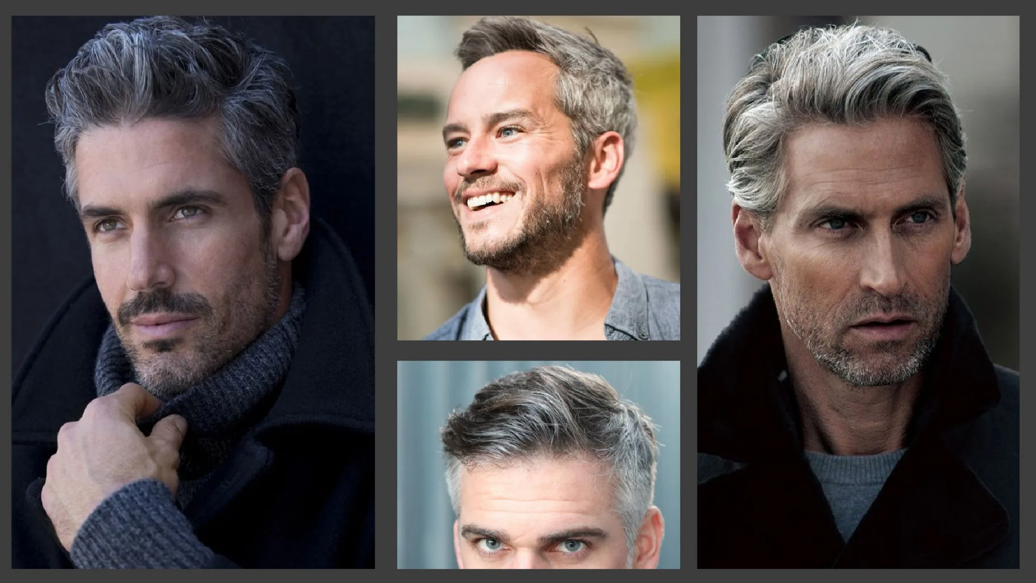 Gümüş Tilki Saç Modeli – Silver Fox