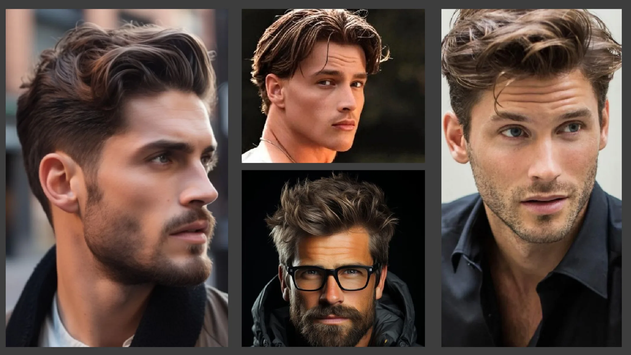 Kıvrılmış Tepe – Curled Crest Erkek Saç Modeli