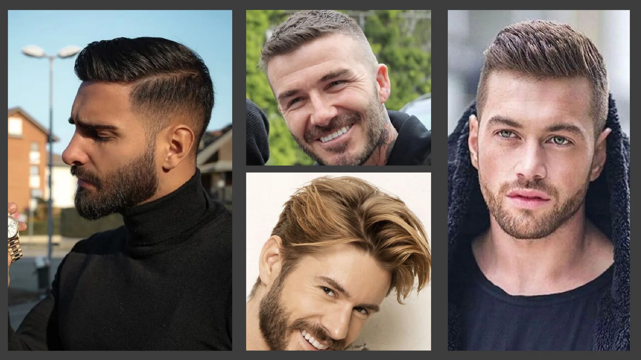 Modern ve Özgün Erkek Saç Modeli